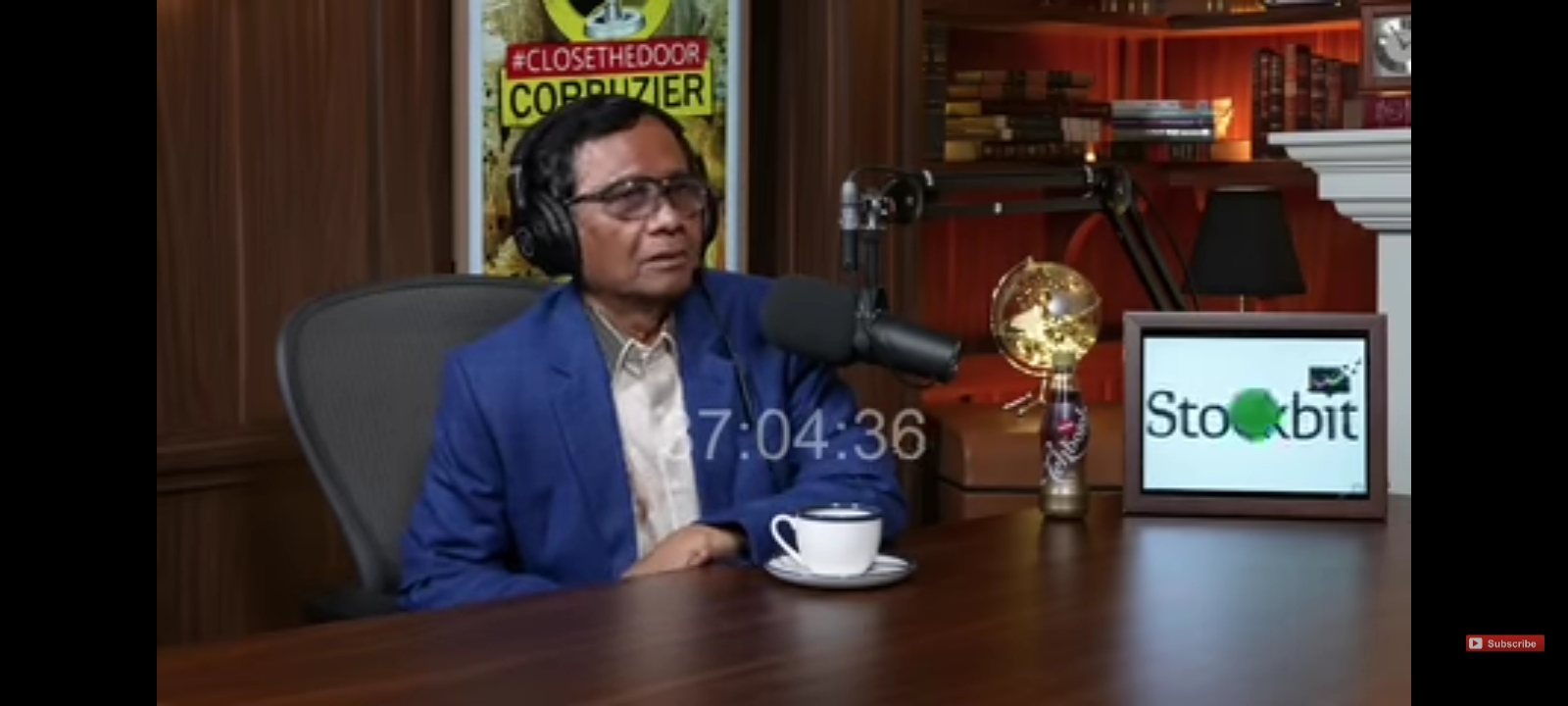 Mahfud MD (YouTube Deddy Corbuzier)