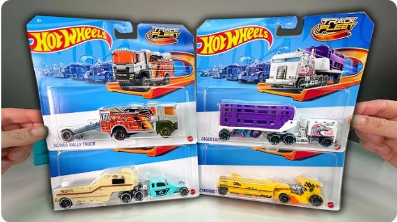 Hot Wheels Track Fleet. (64WHEELS)