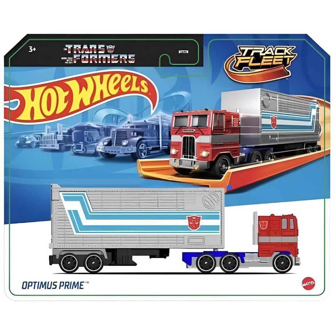 Hot Wheels kolaborasi dengan trasnformer pada seri Track Fleet selanjutnya. (Ig @ministry.of.diecast)