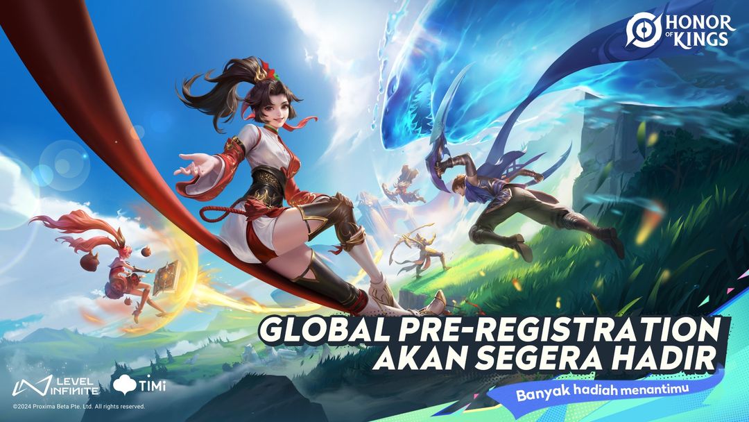 Game Honor Of Kings Umumkan Pre-Registration Global untuk Indonesia di akun resmi Instagramnya