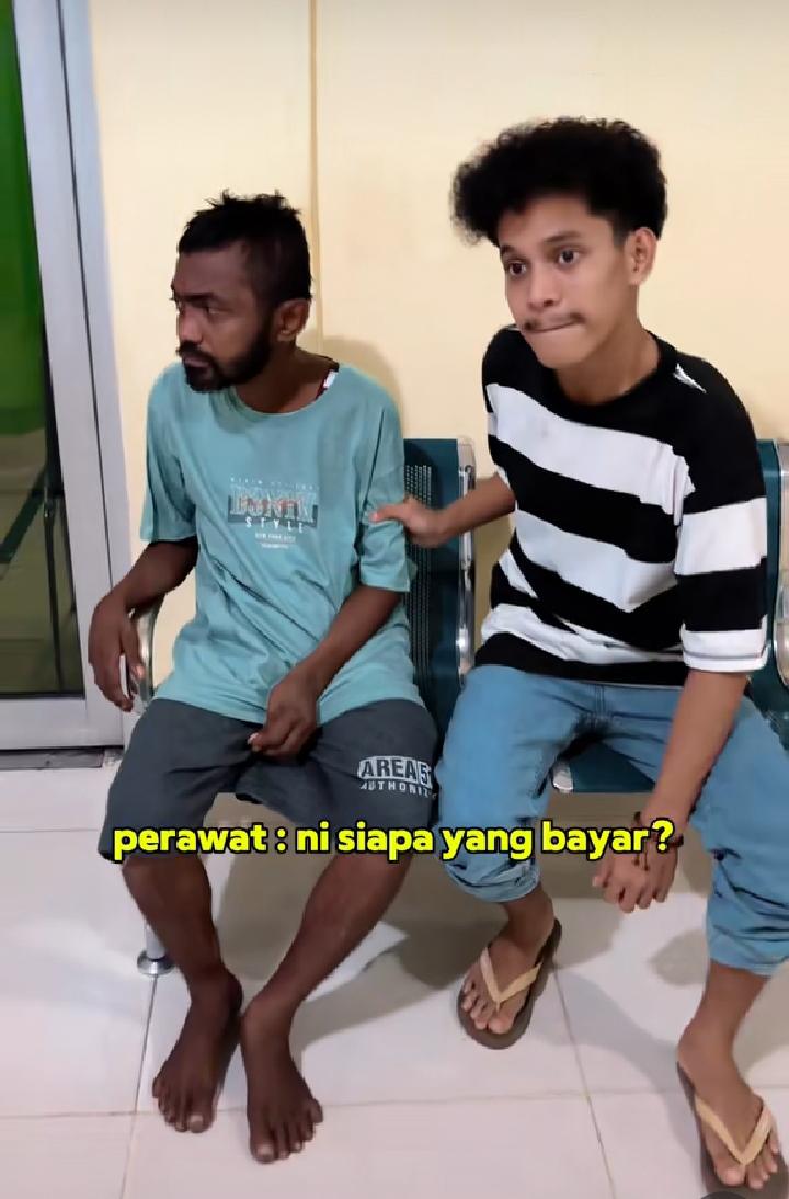Perlakuan Tidak Menyenangkan terhadap TikToker Medan di Rumah Sakit.&nbsp;(Tiktok @alehalehkhasmedan)