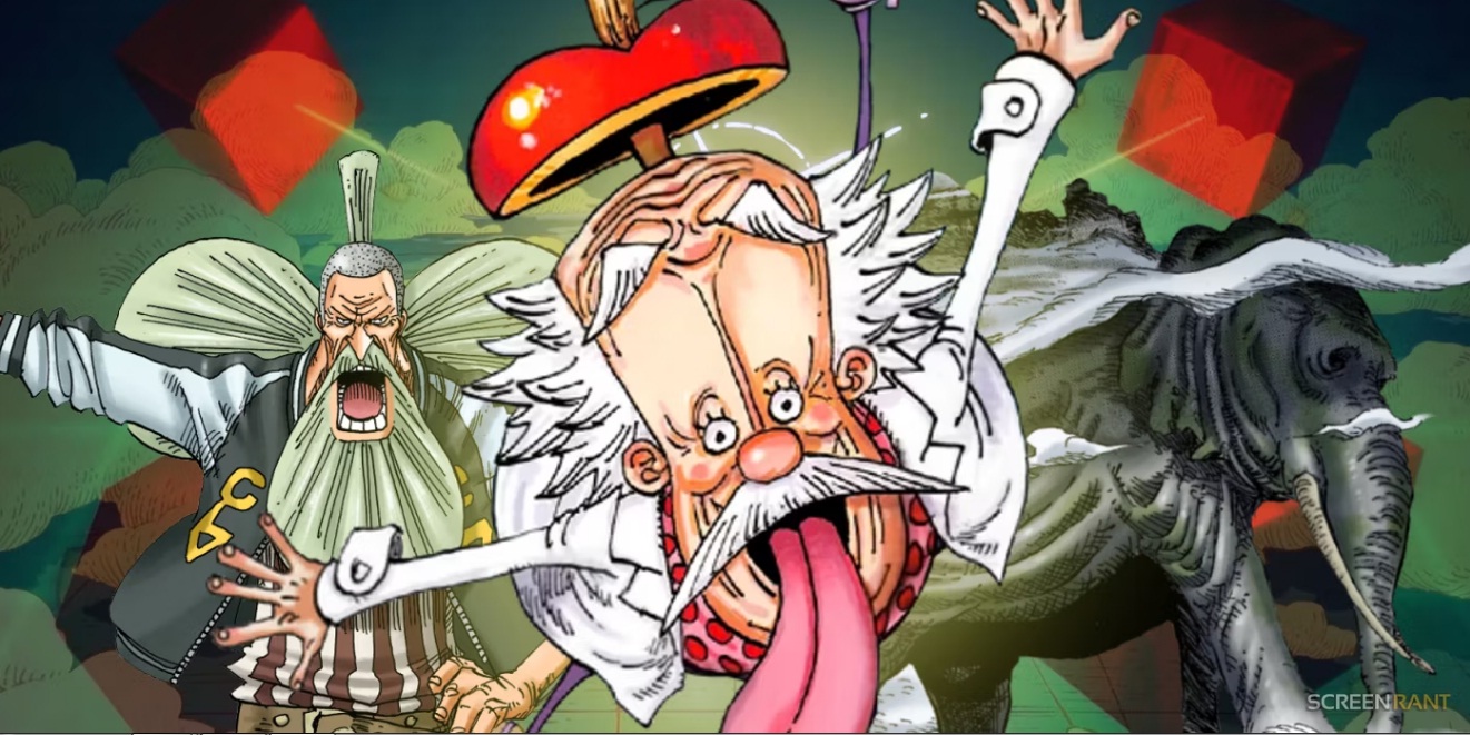Preview One Piece 1115 memberi sinyal Gorosei tidak mampu menghentikan siaran pesan Vegapunk. (screenrant.com)