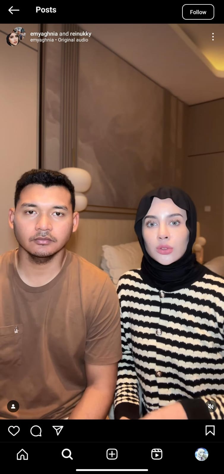 Update Terbaru Kasus Cana, Aghnia Harap ke Netizen Agar Mengawal Terus Kasus Ini. (Instagram @emyaghnia)