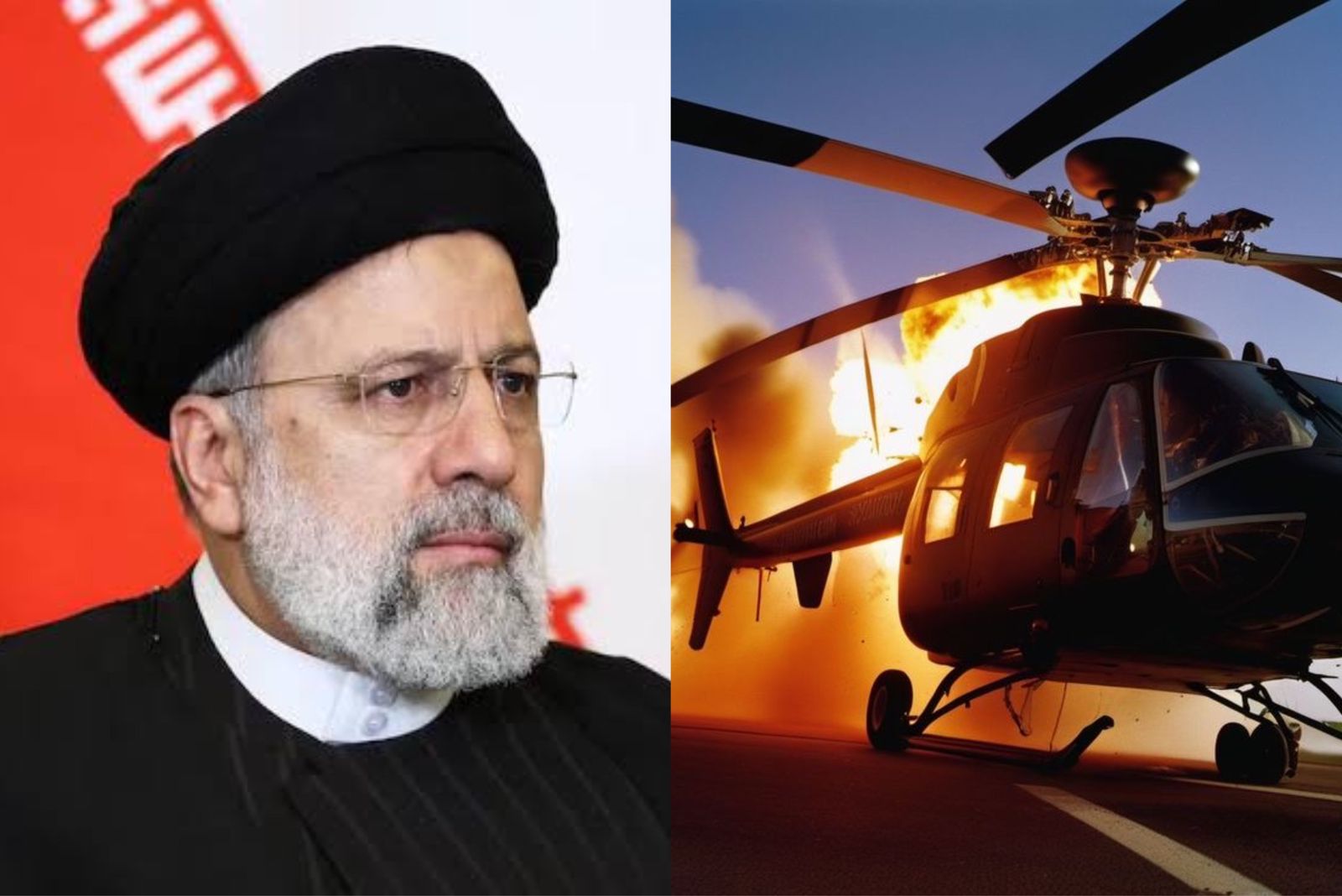 Presiden Iran Ebrahim Raisi (63) tewas dalam kecelakaan helikopter jatuh (Pinterest)