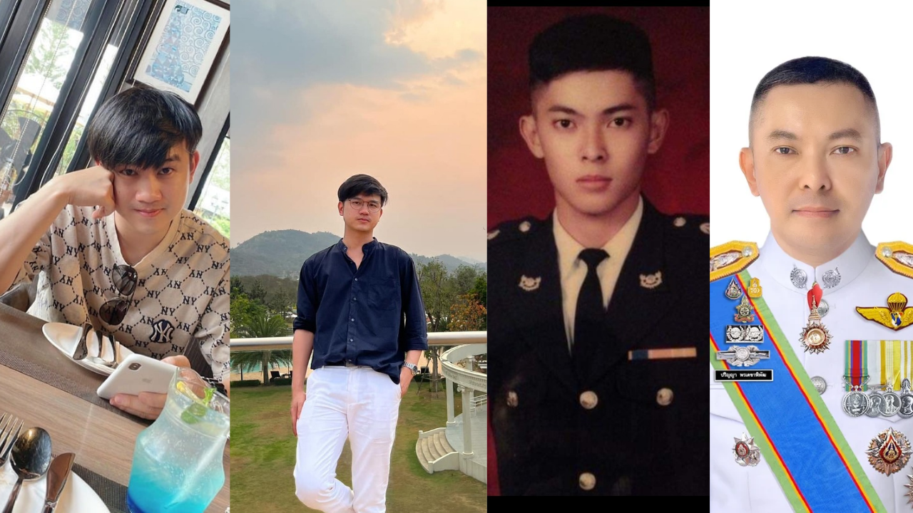 Sumber foto : ig @makimink & @mc_pun (kiri) FB ปริญญา พรเดชาพิพัฒ dan website buriram.police.go.th/ita-standards/informations/commander/# (kanan)