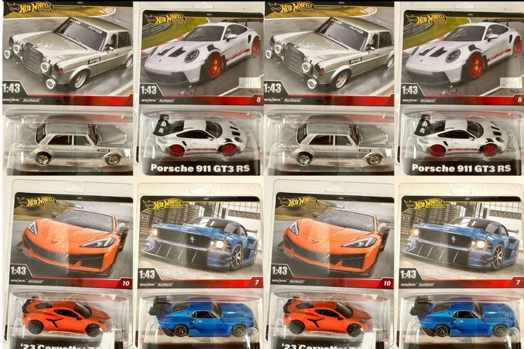 Hot Wheels Premium Skala 1 Banding 43 Mix 3. (instagram @macnnic)