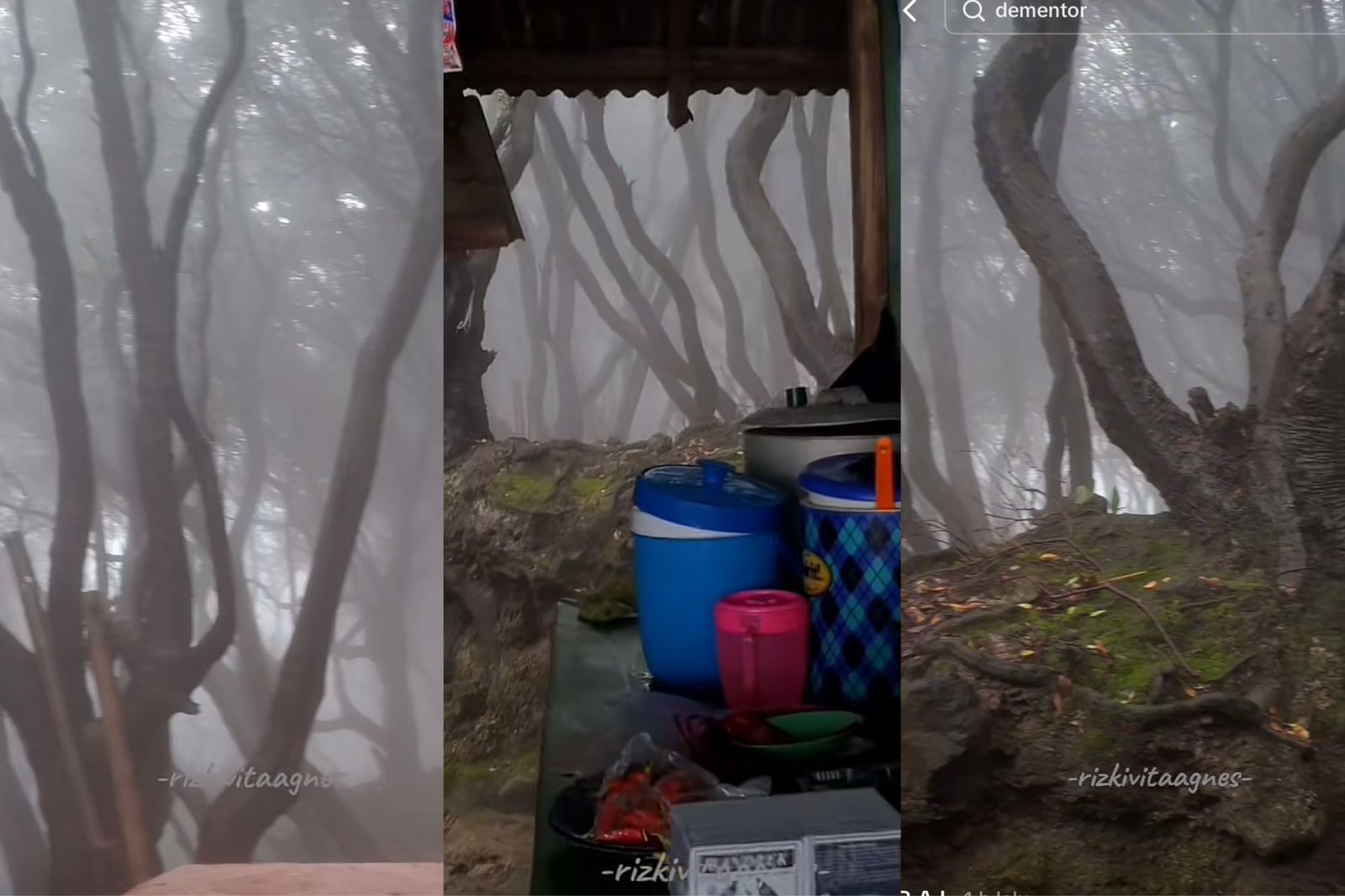 Viral warung di Tangkuban Perahu (tiktok @rizkvtaaaa)