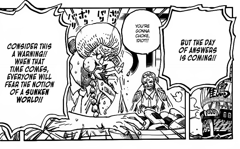 Muncul spekulasi Sengoku dan Tsuru berlayar menyelamatkan Garp di cerita One Piece 1116.