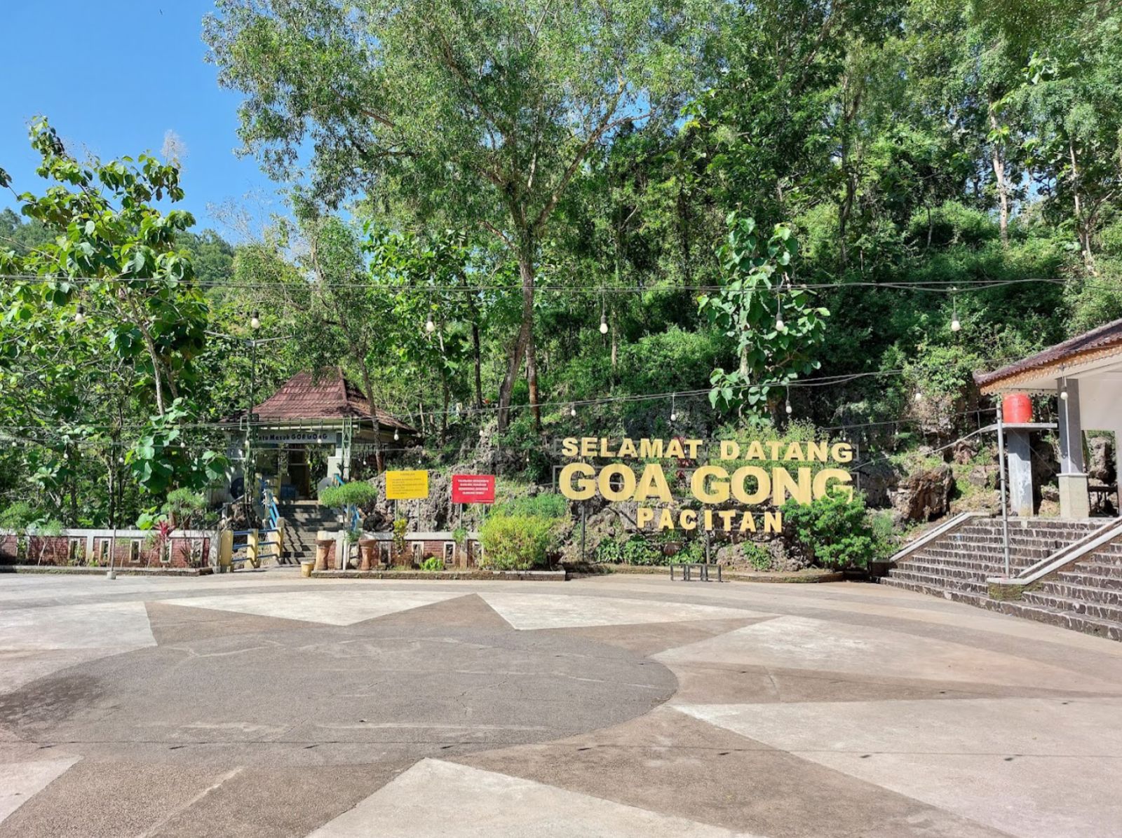Rute Lengkap Menuju Goa Gong, Goa Terindah Se-Asia Tenggara (google maps : Arief Samm)