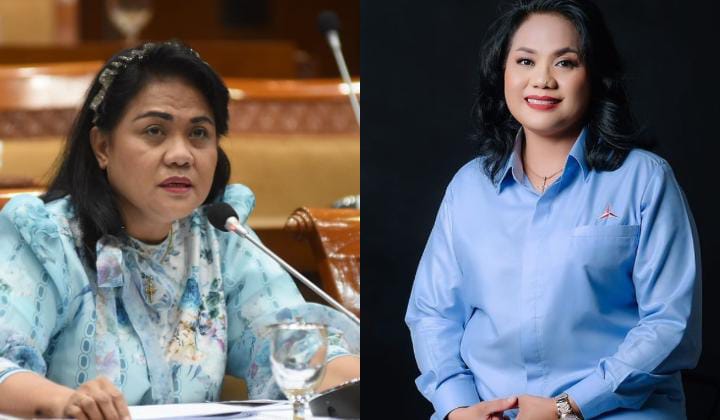 Anita Jacob, Anggota Komisi X DPR RI yang semprot Mendikbudristek&nbsp;Nadiem Makarim. (Ig&nbsp;@anitajacobagahajg)