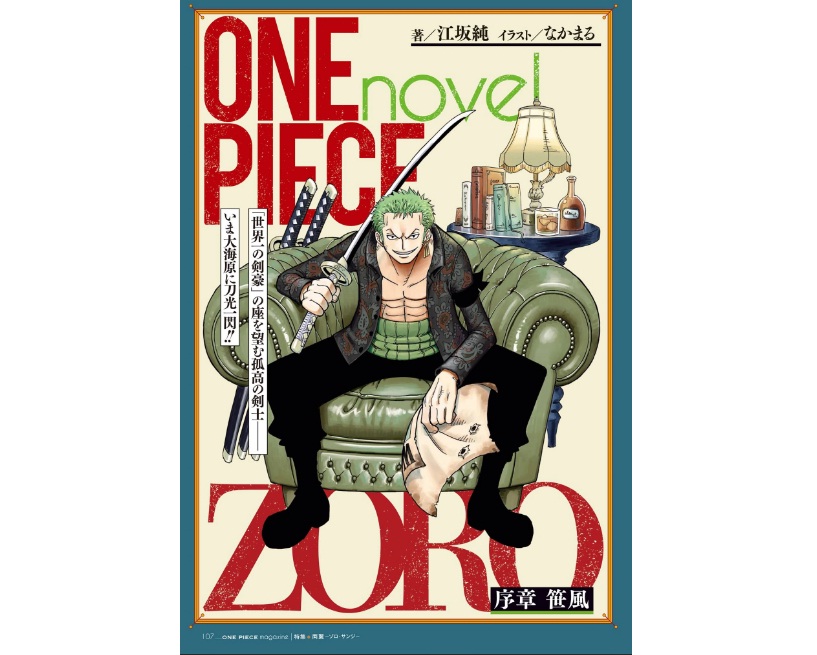 Novel Zoro One Piece mengandung cerita plot twist sosok penghancur dojo. (One Piece Wiki)