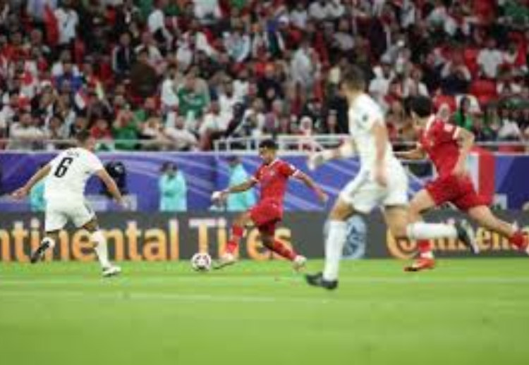 Pertandingan timnas Indonesia vs Irak (Jawa Pos)