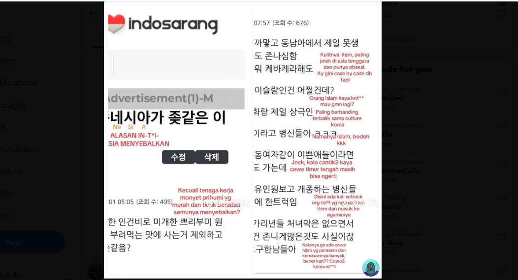 Viral Warga Indonesia Jadi Korban Rasisme Warga Korea Selatan Di Forum Online