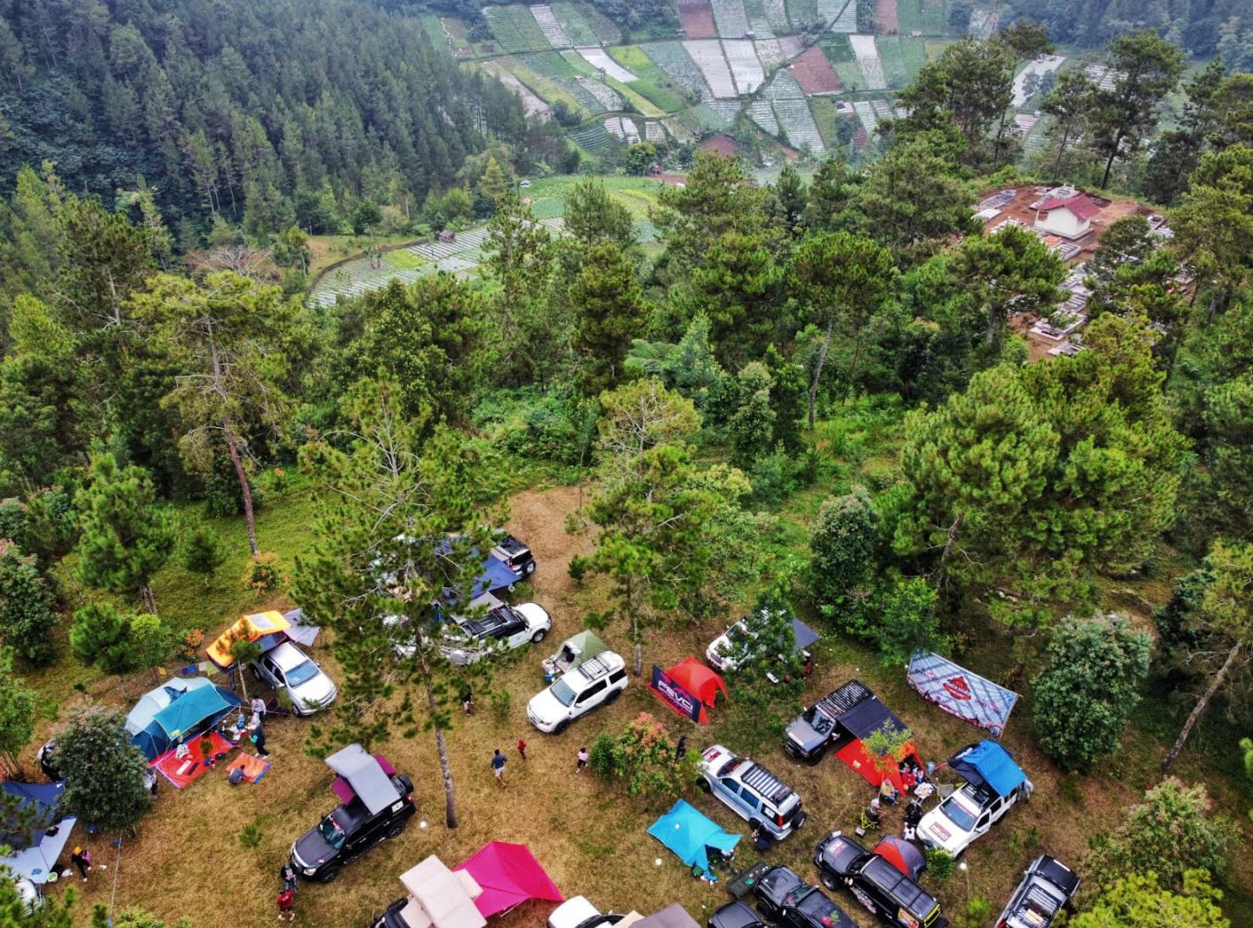 Bumi Perkemahan Kampung Gunung salah satu tempat ground terbaik di Karanganyar