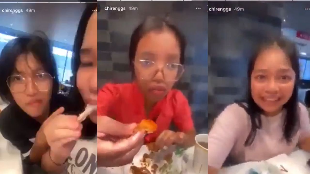 Viral video sekelompok remaja asik sambil bercanda tentang darah orang palestina, jadi bulan-bulanan netizen. (X @dhemit_is_back)