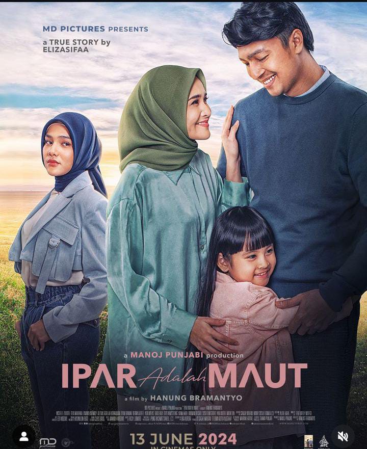 Davina Karamoy Belajar Bahasa Jawa saat Perankan Rani di Film Ipar Adalah Maut Full Movie HD, Baru Pertama kali loh, Bagaimana Antusiasnya. (Ig @iparadalahmautmovie)