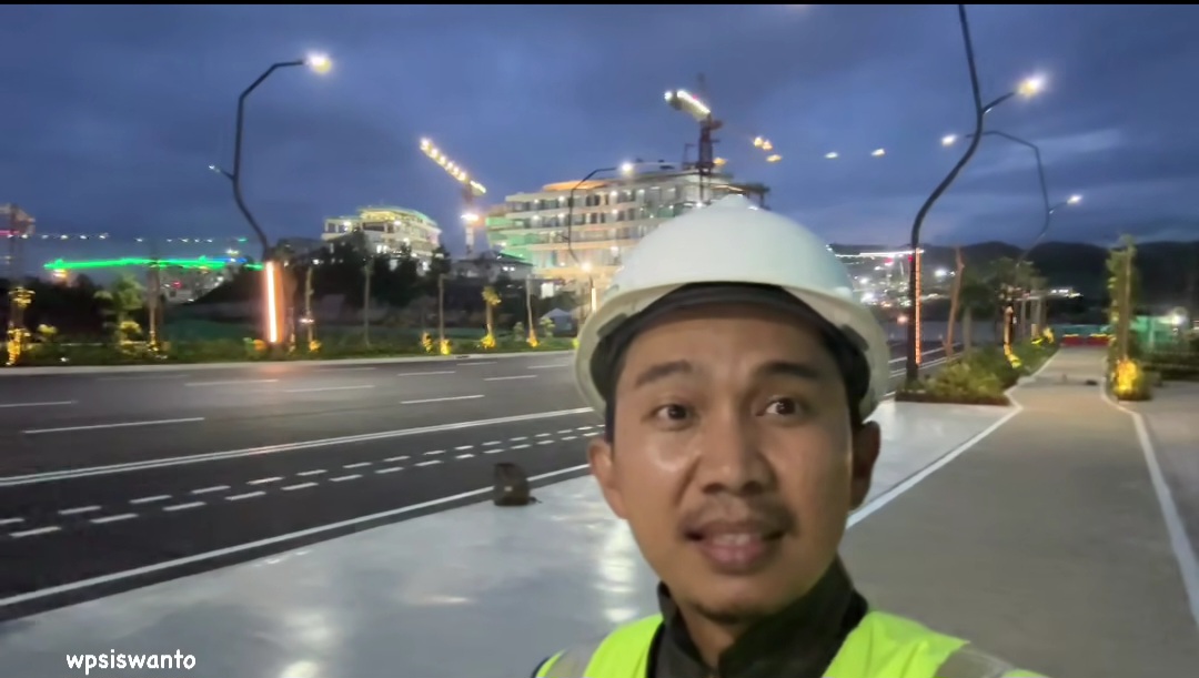Konsep Smart City PJU di Jalan Sumbu Kebangsaan IKN Dilengkapi Sensor Cerdas (Instagram @wpsiswanto)