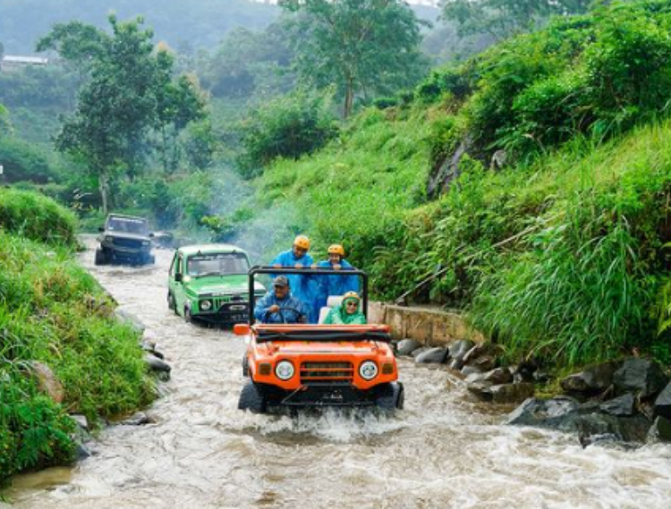 Beragam aktivitas bisa dilakukaan saat mengunjungi Wisata Bukit Semar, salah satunya dengan menaiki jeep adventure