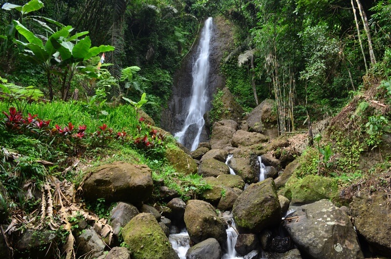 Pesona keindahan air terjun Jurang Jero (maps : Rey Tanjung)