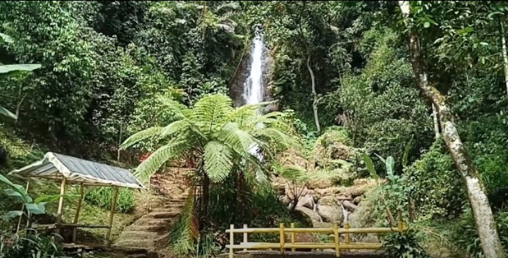 Pemandangan Alam yang indah di kawasan Air Terjun Jurang Jero