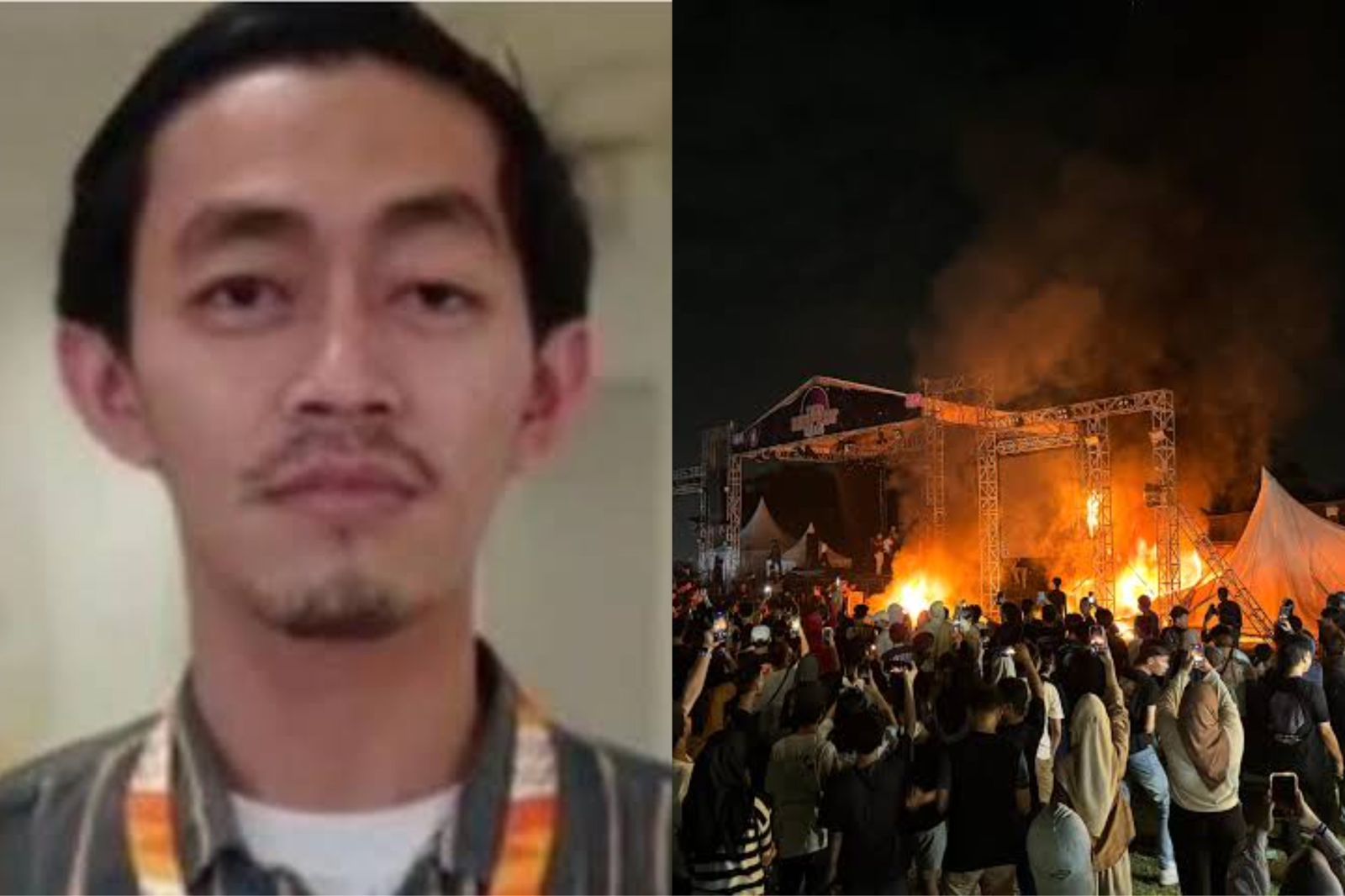 Muhammad Dian Permana Angga yang Membawa kabur uang ratusan juta untuk keperluan konser(Disway)
