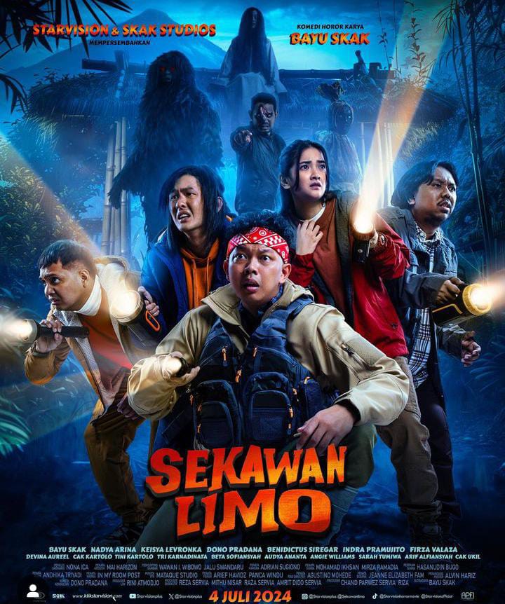 Sinopsis Film Limo Sekawan Full Movie HD, Mengangkat Genre Komedi Horor, Menceritakan Lima Pendaki Tersesat di Gunung Madyopuro. (Ig : @sekawanlimo)