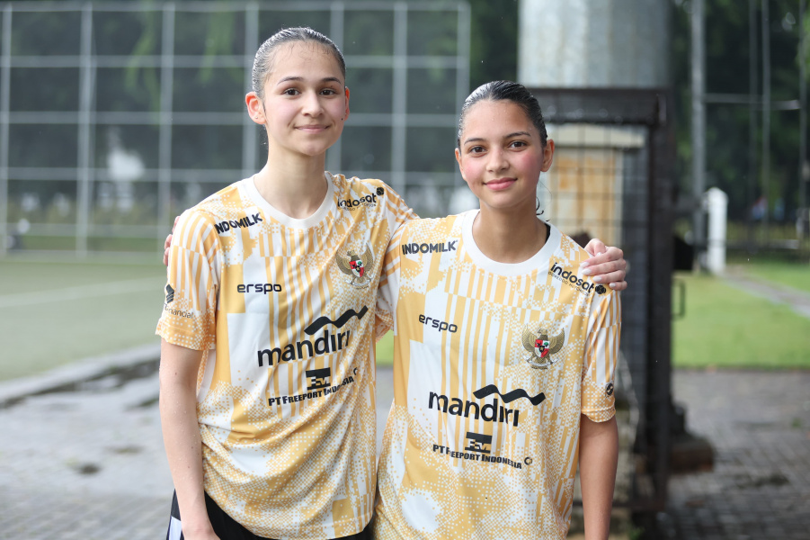 Noa dan Estella jalani latihan (PSSI)