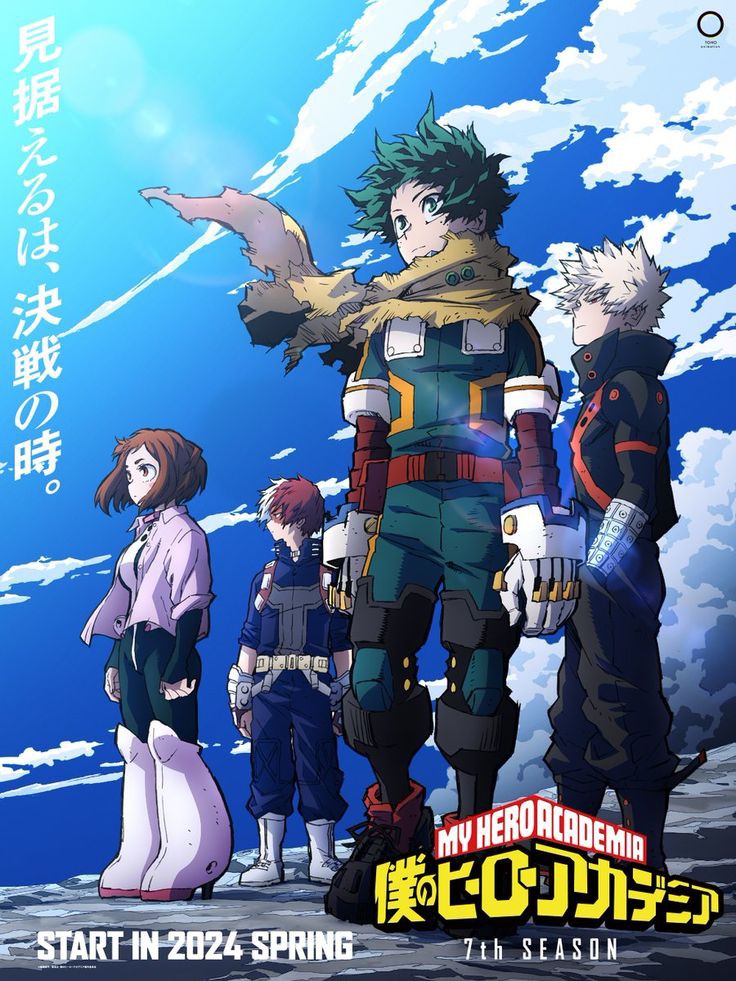 Anime Boku No Hero Academia Resmi Umumkan Tamat Tahun ini (Ilustrasi : Pinterest)
