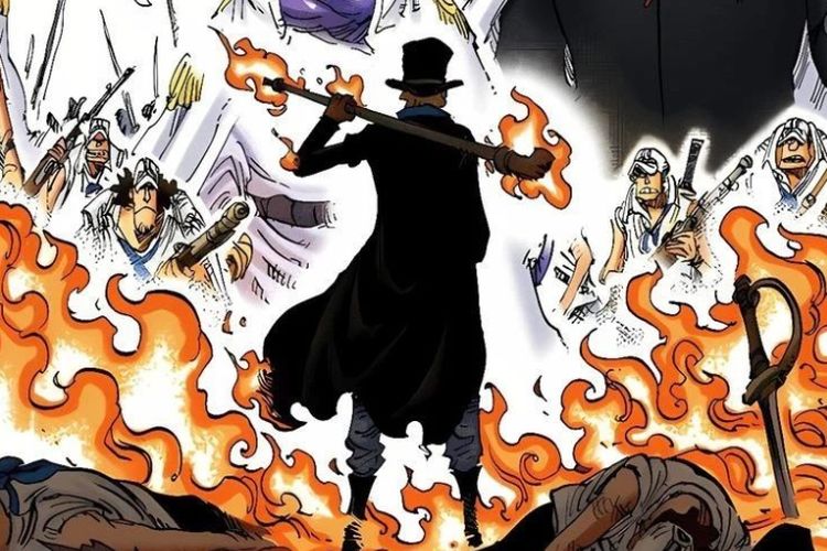 Bounty Sabo dari 602 juta Belly berubah menjadi tak terungkap di Vivre Card. (Shueisha)