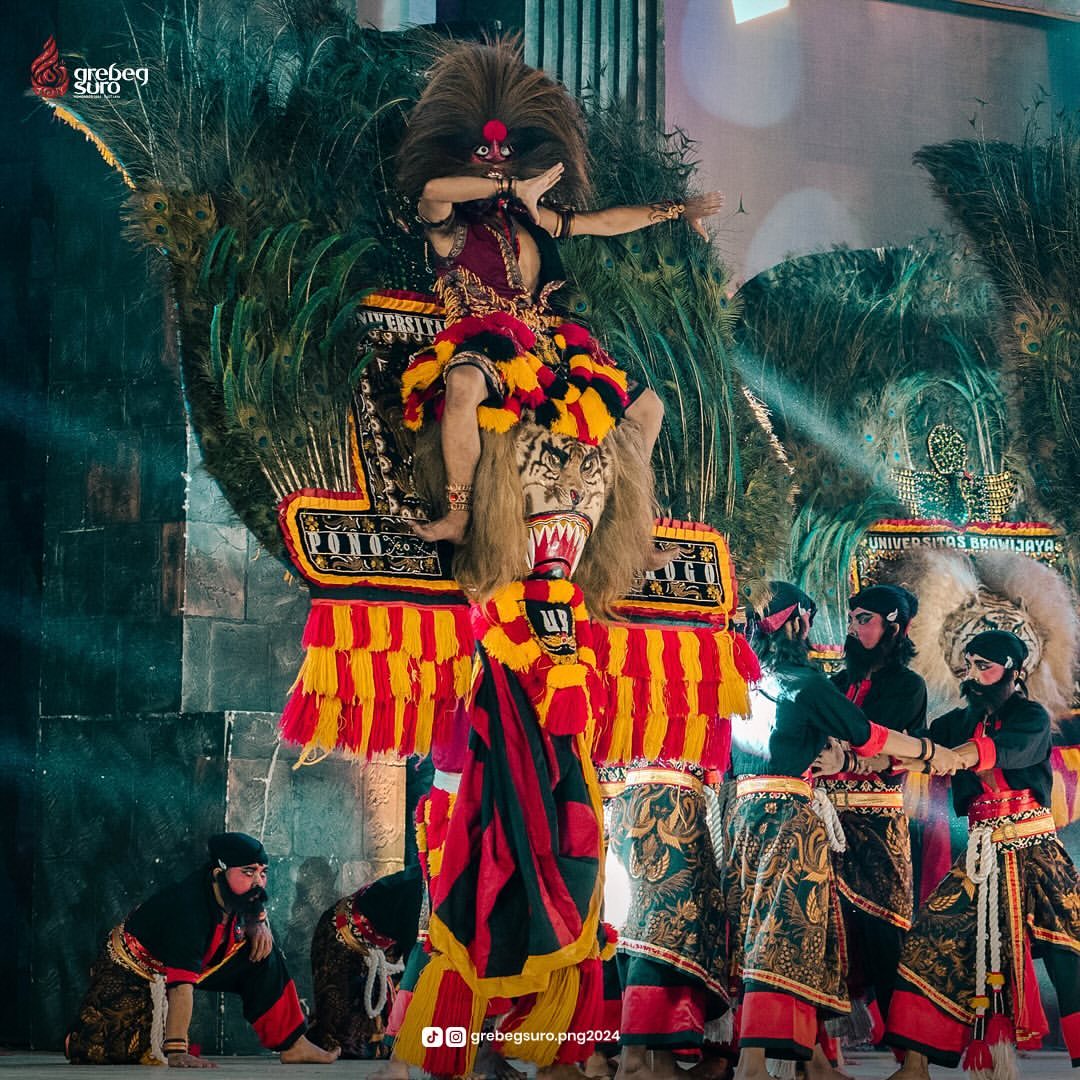 10 Penyaji Terbaik Festival Nasional Reog Ponorogo (FNRP) ke-XXIX 2024 (Instagram @grebegsuro.png2024)