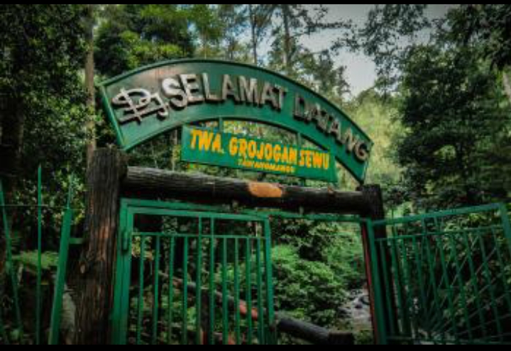 Rute lengkap menuju air terjun Grojogan Sewu