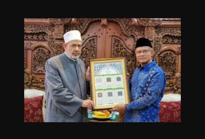 Grand Syekh dan perwakilan Muhammadiyah