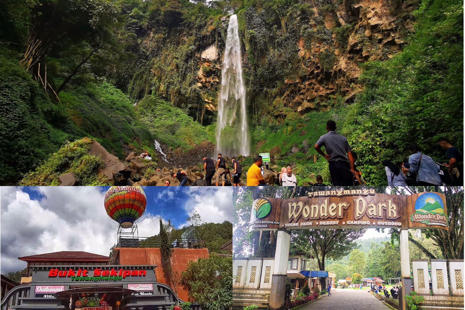 Rekomendasi wisata berada di sejitaran Taman New Balekambang