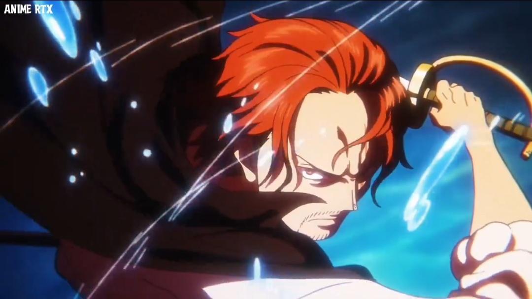Kamusari Shanks mempunyai teknik tebasan sederhana tapi berdaya rusak luar biasa. (Toei Animation)