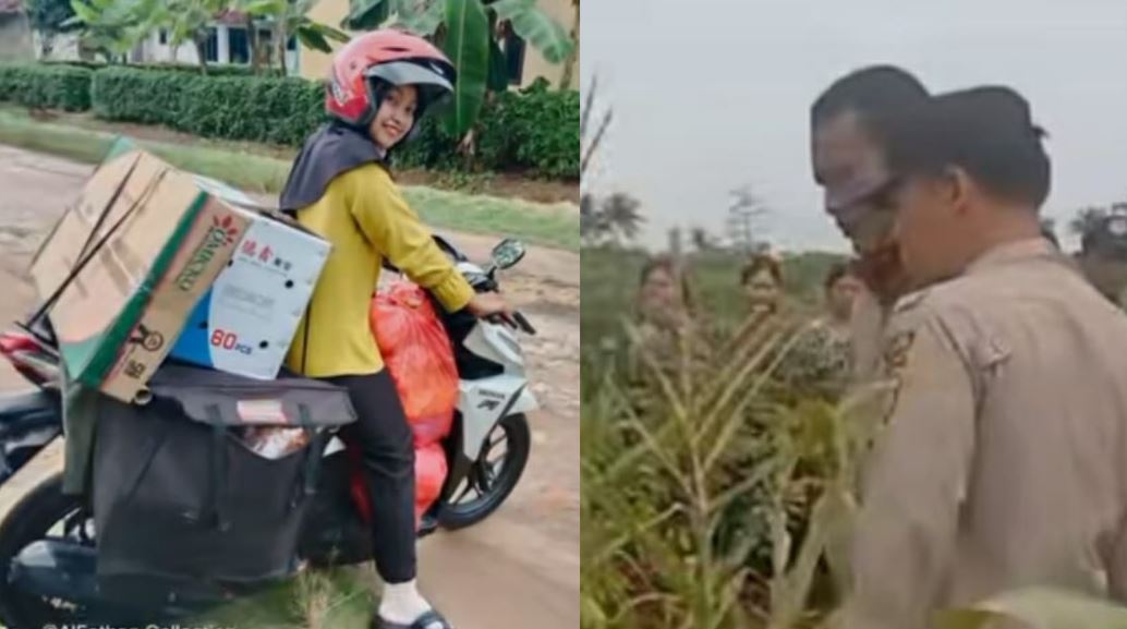 Fakta-Fakta Wanita Pedagang Online Tewas Dibungkus Karung di Lampung Timur. (KOLASE ISTIMEWA)