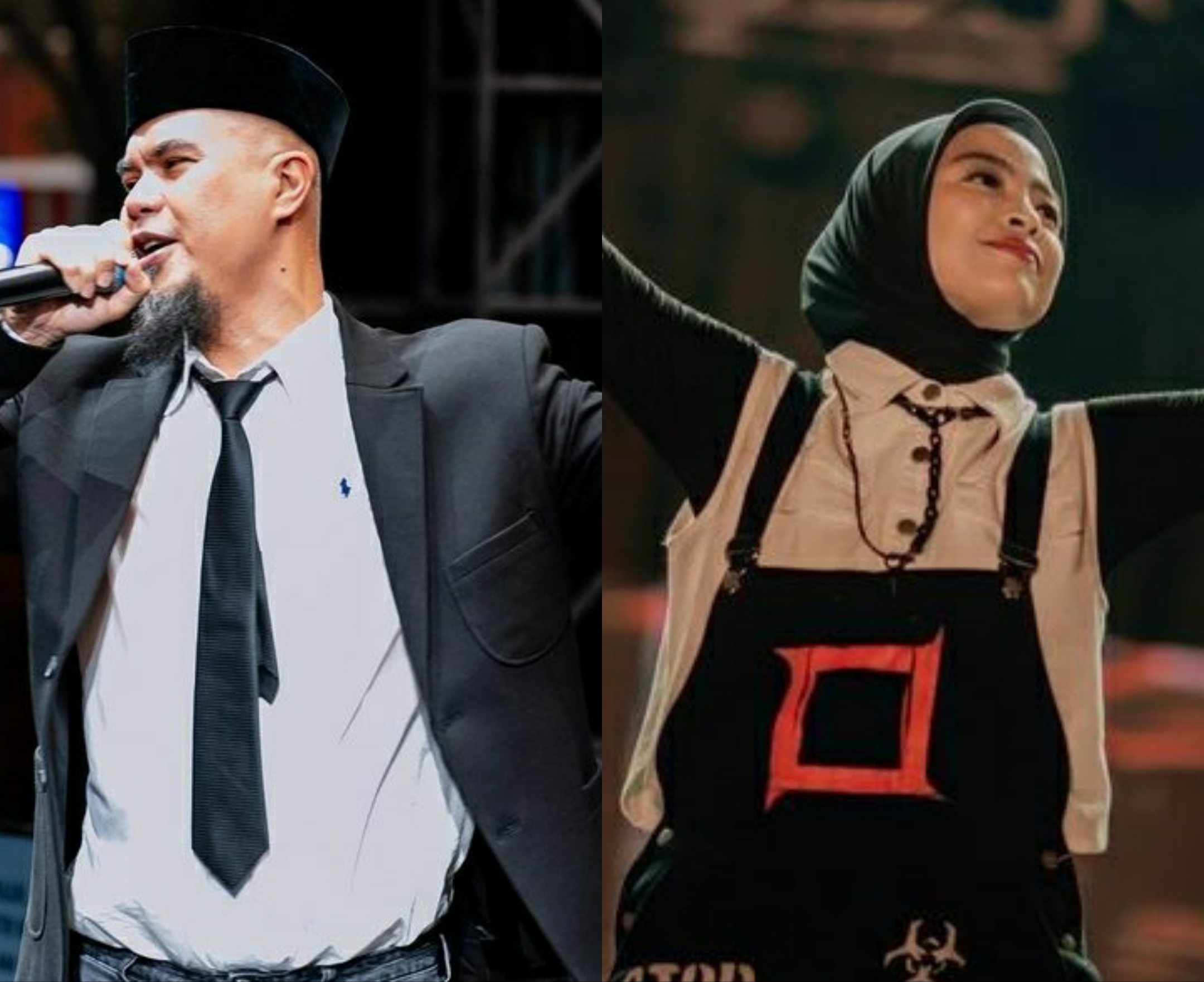 Sindiran Ahmad Dhani terhadap Kotak baru-baru ini menjadi sorotan publik, ini jawaban bijak Tantri. (KOLASE Ig @tantrisyailindra - @ahmaddhani)