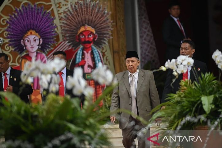 Kabar duka, Wapres Ke-9 RI, Hamzah Haz berpulang. (ANTARA)