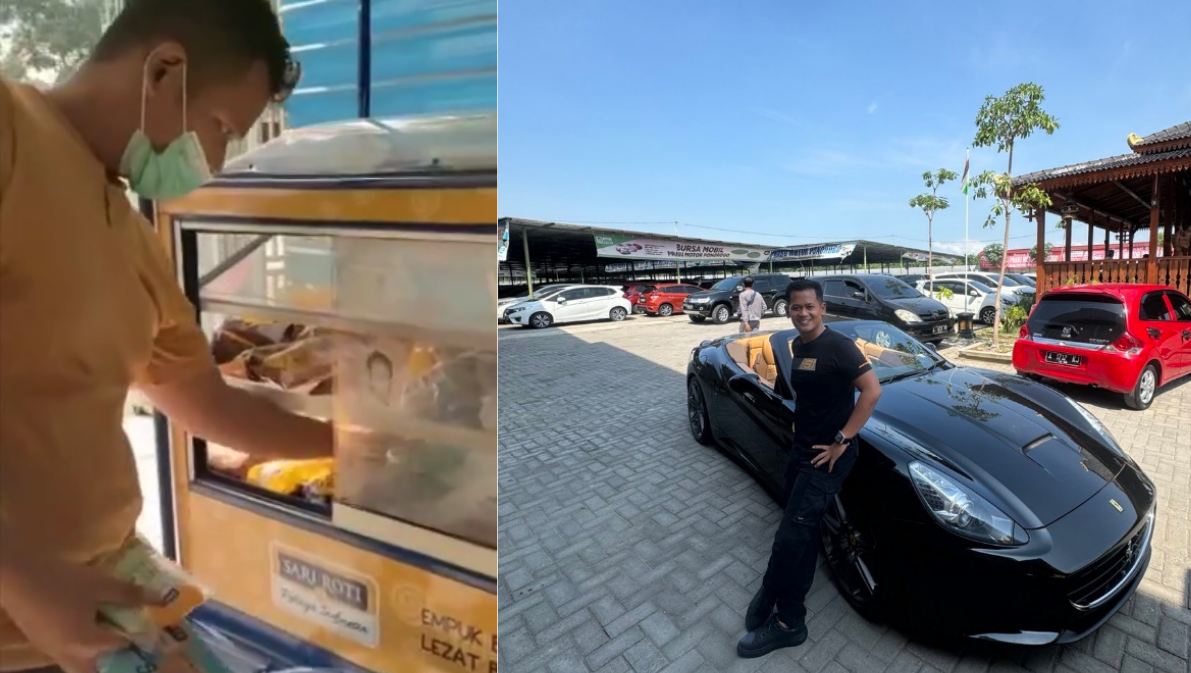 Kisah Inspiratif Mas Doni: Dari Anak Penjemur Gabah hingga Pengusaha Sukses. (KOLASE Ig @doni.prabumotor)&nbsp;