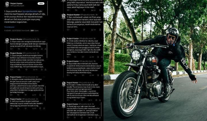 Abidzar Al-Ghifari murka kepada para netizen yang menggiring opini atas kasus kecelakaan Dali Wassink dengan Alm. Ayahnya Ustadz Jefri Al-Buchori. (Ig @abidzar73)