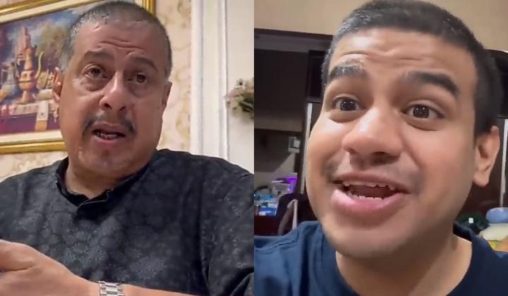 Begini aksi Fadil Jaidi yang mengikuti trend Tiktok viral kepada anggota keluarganya. (YT Fadil Jaidi)