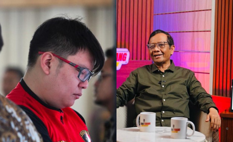 Ronald Tannur (kiri) - Mahfud MD (kanan)