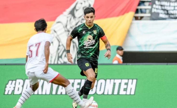 Persebaya Surabaya kalahkan Persik Kediri 2-0. (JAWA POS)