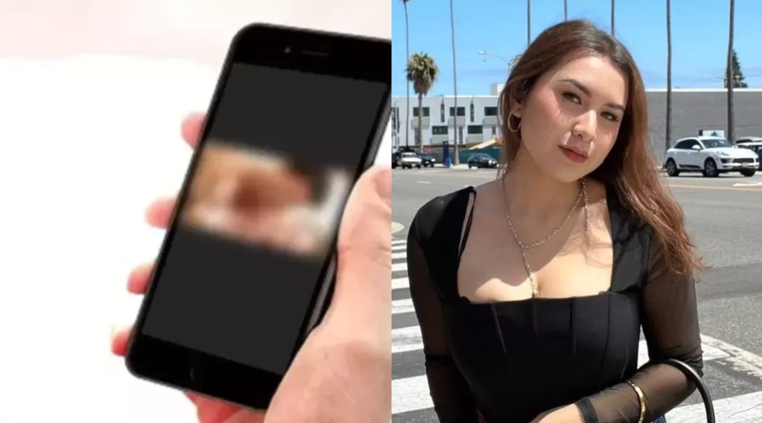 Pihak kepolisian pastikan Audrey Davis hadir dalam pemeriksaan terkait video syur yang mirip dengannya hingga hebohkan publik. (Kolase Jawapos)