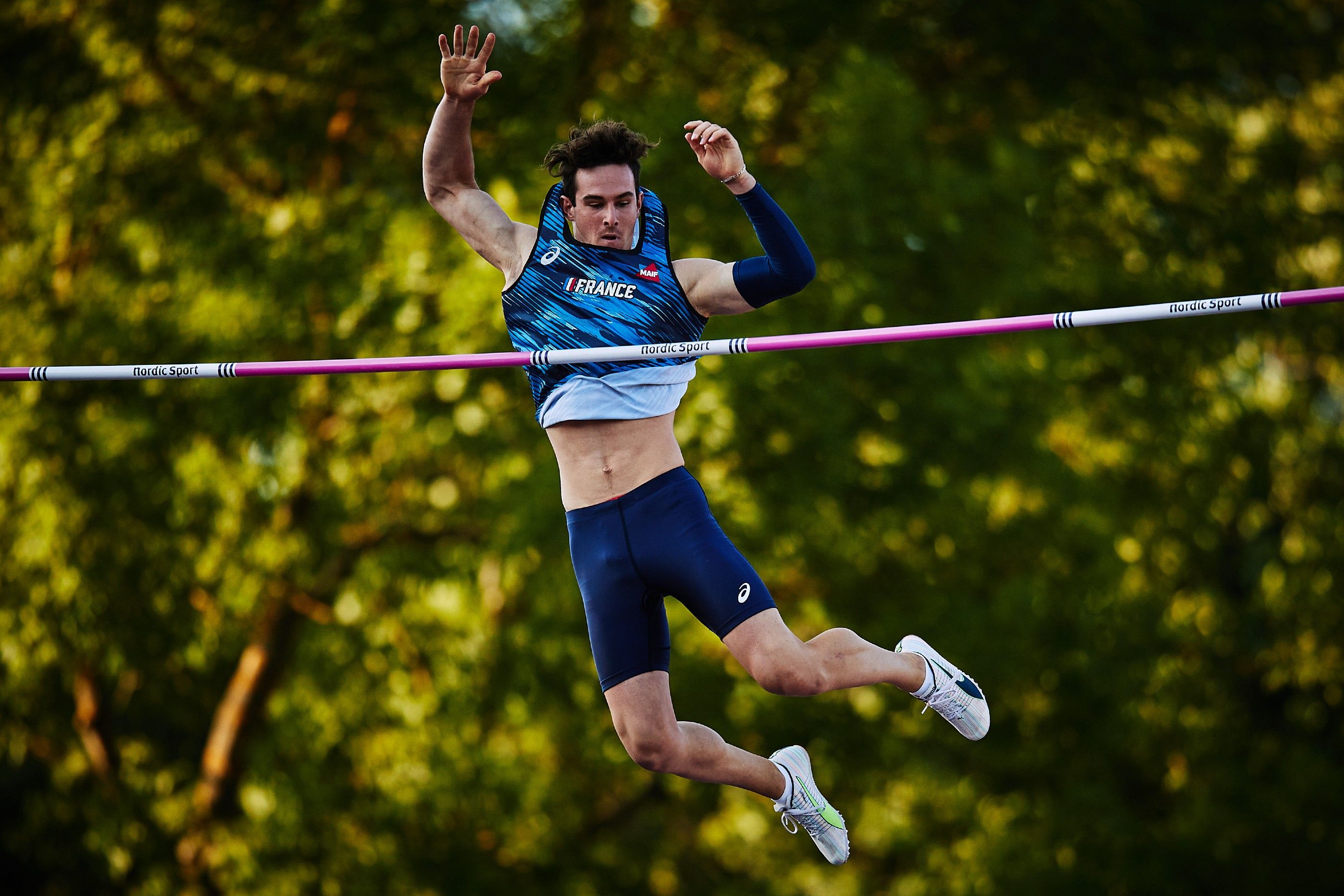 gagal melaju ke babak selanjutnya Anthony Ammirati tuai perhatian publik karena aksinya di Olimpiade Paris 2024. (world athletics)