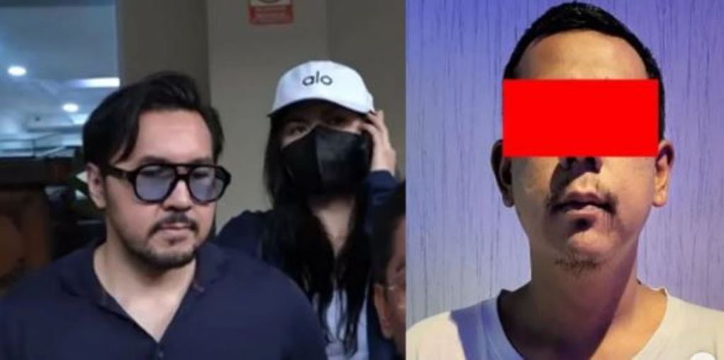 Sosok pemeran pria video syur Audrey Davis ditangkap polisi. (ISTIMEWA)