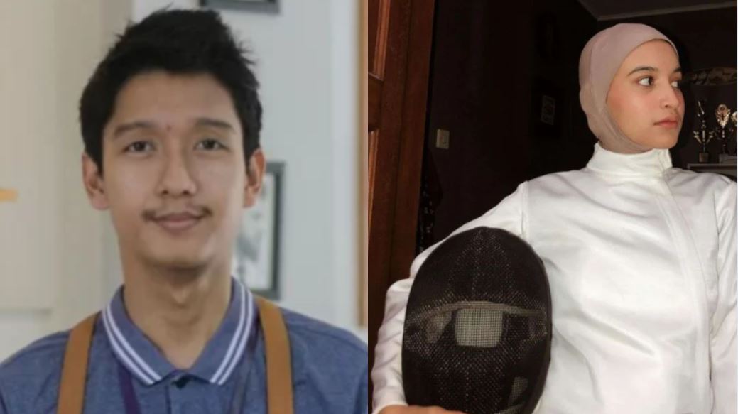 Cut Indah Nabila bongkar KDRT yang dilakukan suaminya, diduga selingkuh dengan temannya sesama eks atlet anggar. (KOLASE ISTIMEWA)