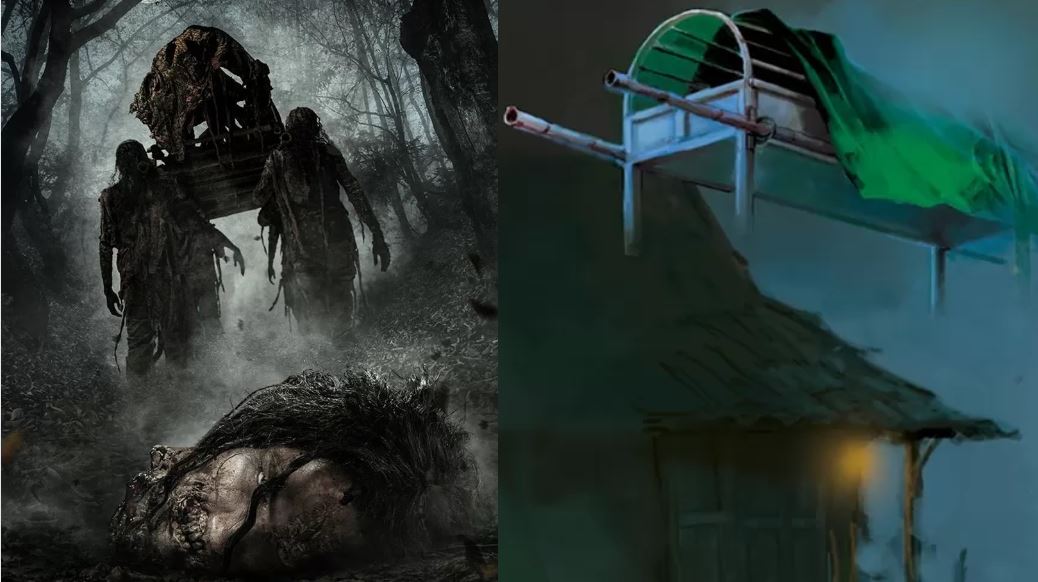 Kromoleo dan Lampor, cerita misteri yang lekat dengan masyarakat, nonton Film Kromoleo Full Movie HD dan temukan perbedaannya. (KOLASE JAWA POS - ISTIMEWA)
