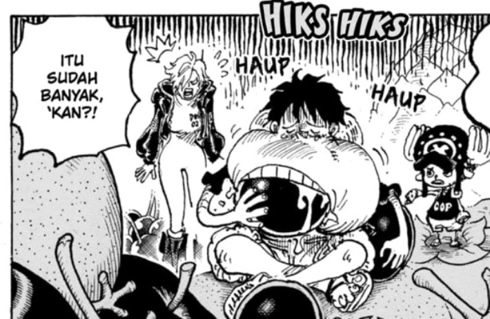 Lilith gabung Topi Jerami meski hanya sementara waktu. (Shueisha)