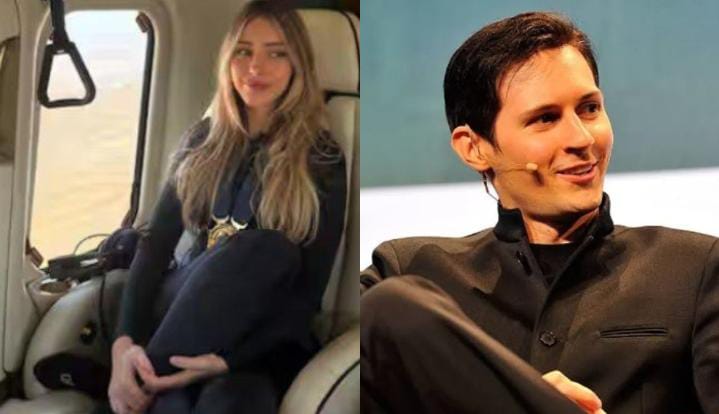 Terungkap ada sosok wanita misterius yang turut andil dalam penangkapan CEO Telegram. (kolase telegram & FORBES ITALIA)