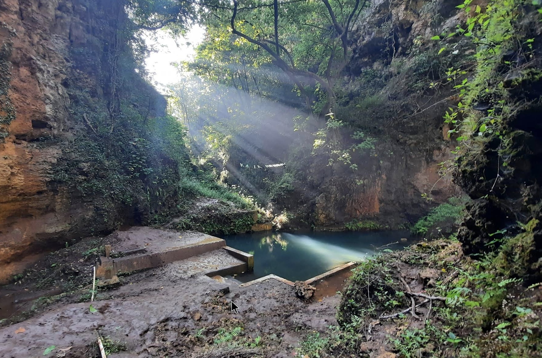 Kali Ngreneng, Wisata Viral Gunung Kidul/foto : Hendy Fatchurohman